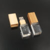 wood crystal usb memory